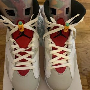 Neutral gray black white air Jordan 6 retro